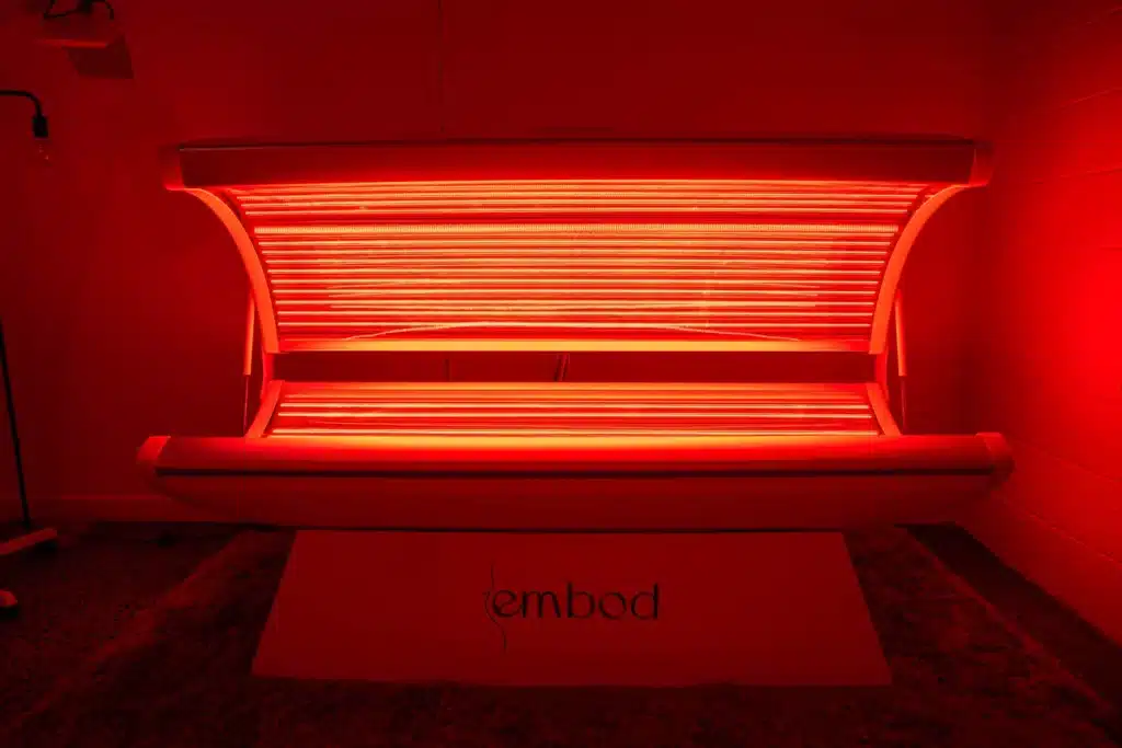 led infrared bed embod therapy