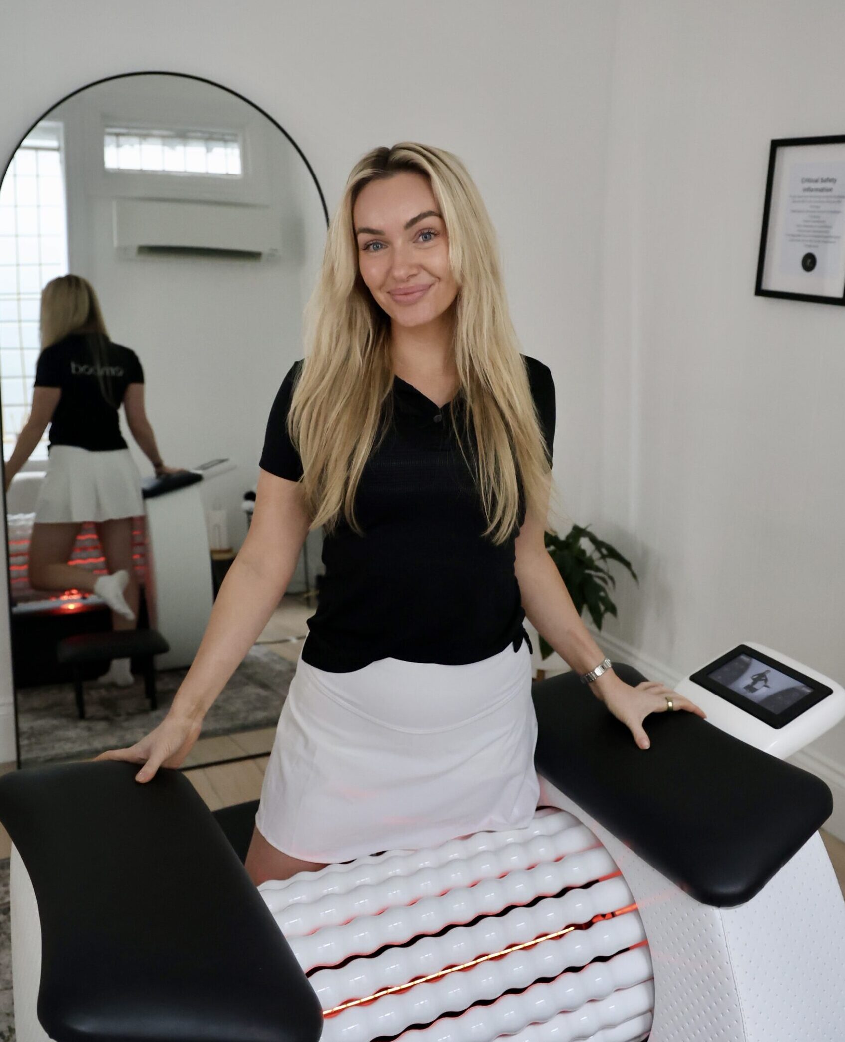 Emily, founder of Embod wellness studio Brisbane