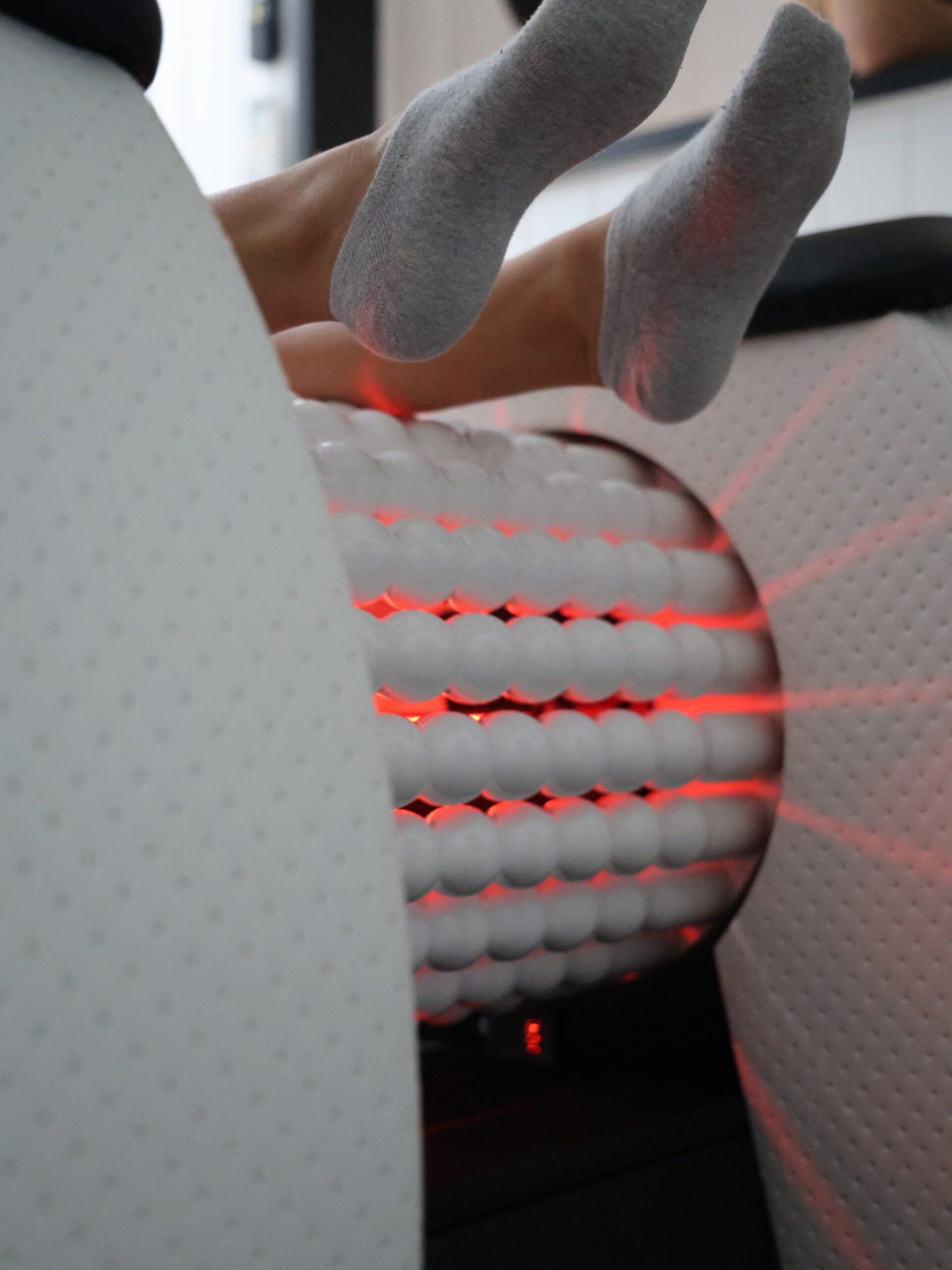 Body roll massage machine at Embod East Brisbane