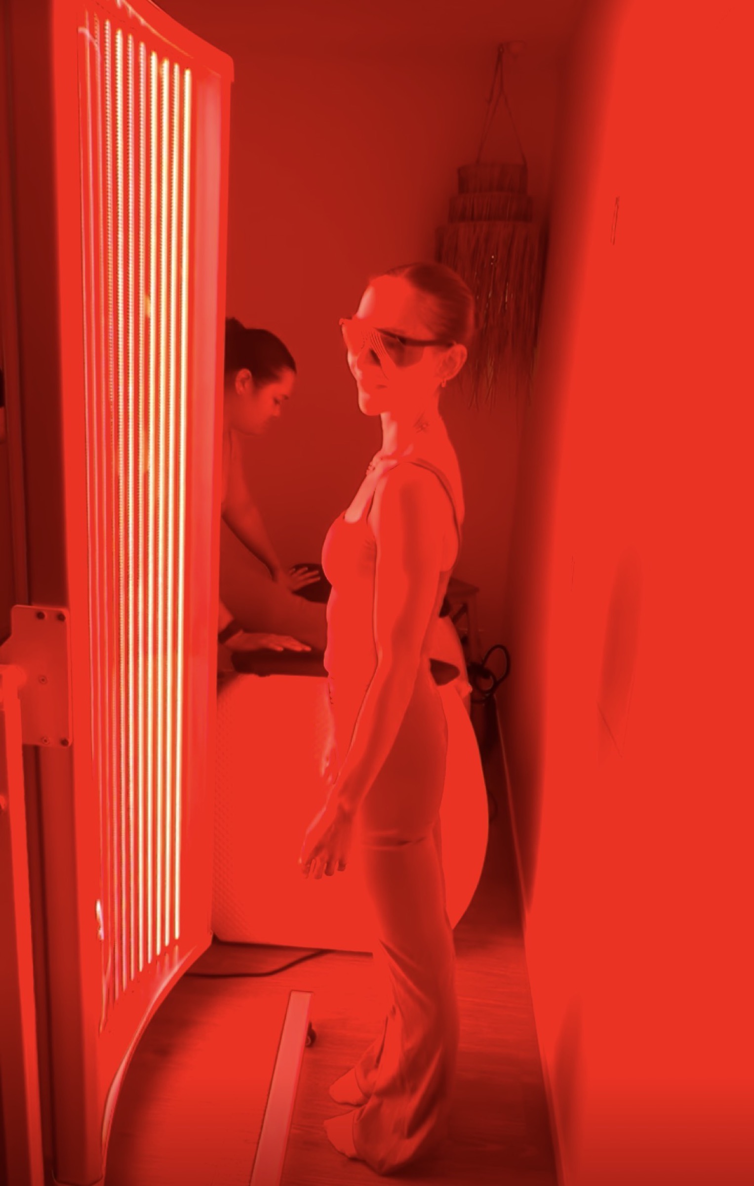 Weekly Wellness Flows at Embod East Brisbane, warm low-lit studio